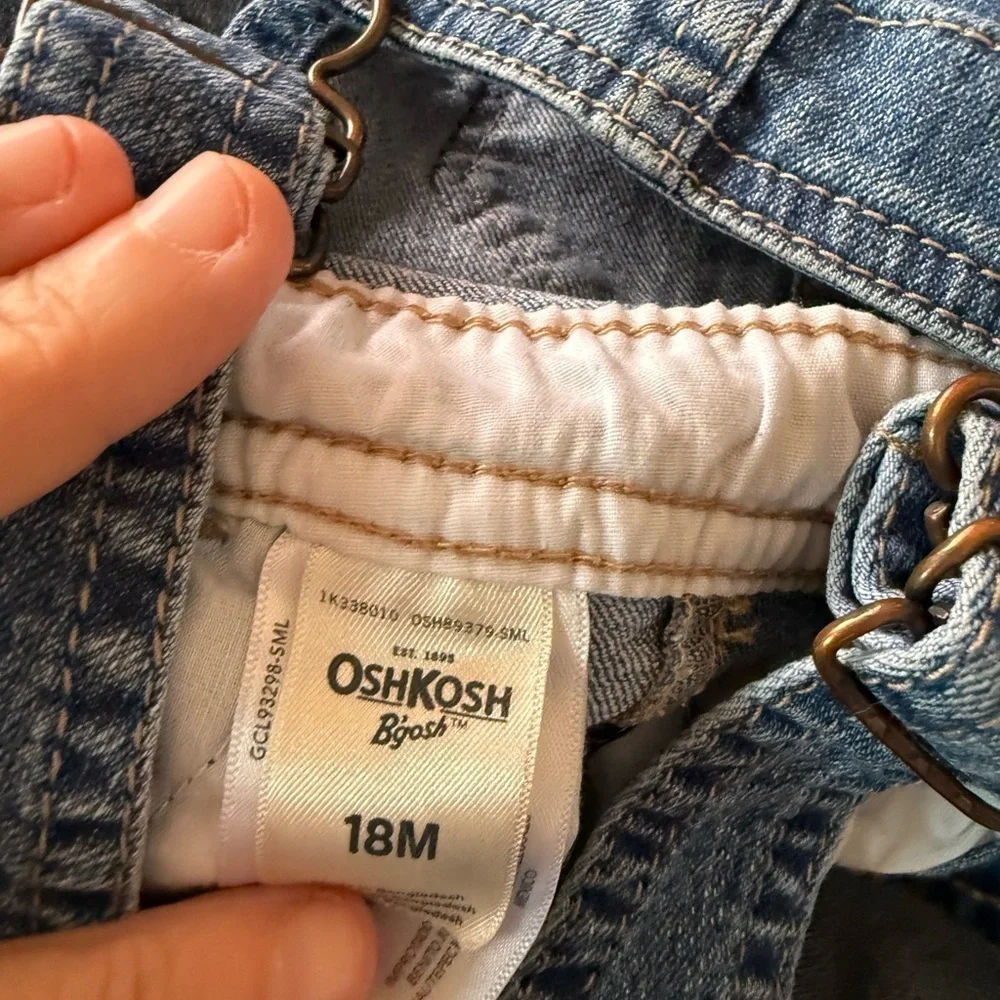 Girls Oshkosh B’Gosh Denim Overalls